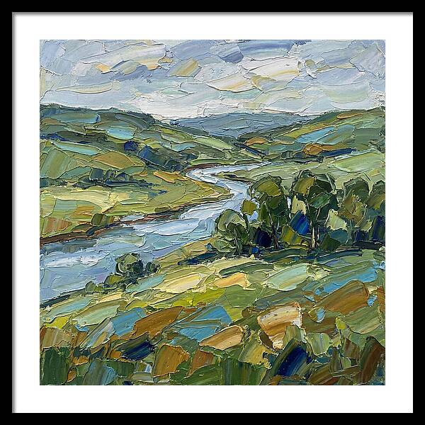 Pastoral Serenity In Green