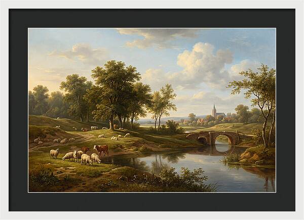 Pastoral Serenity In Nature