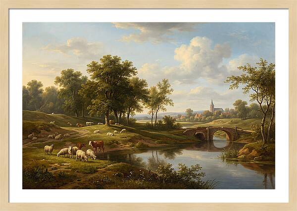Pastoral Serenity In Nature