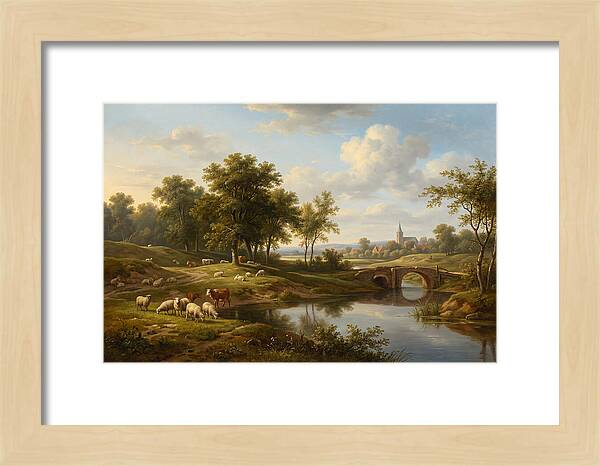 Pastoral Serenity In Nature