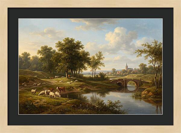 Pastoral Serenity In Nature