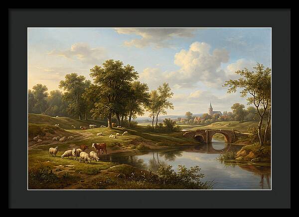 Pastoral Serenity In Nature