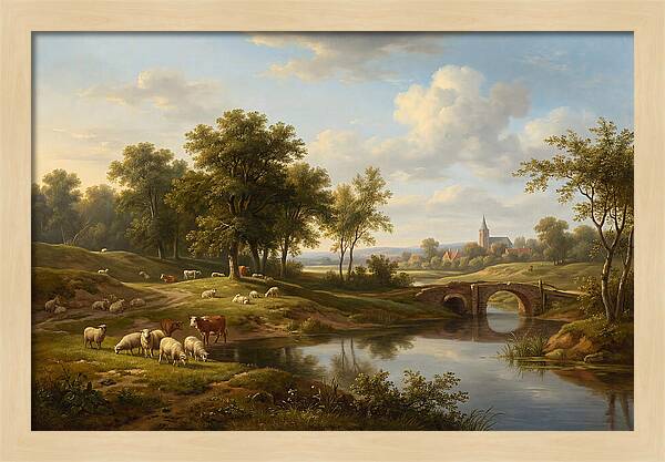 Pastoral Serenity In Nature