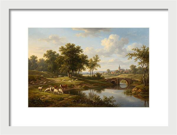 Pastoral Serenity In Nature