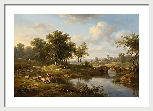 Pastoral Serenity In Nature