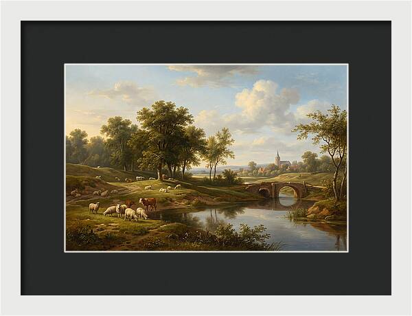 Pastoral Serenity In Nature