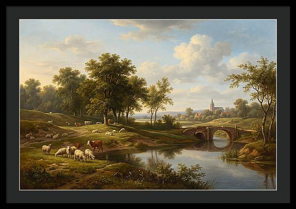 Pastoral Serenity In Nature