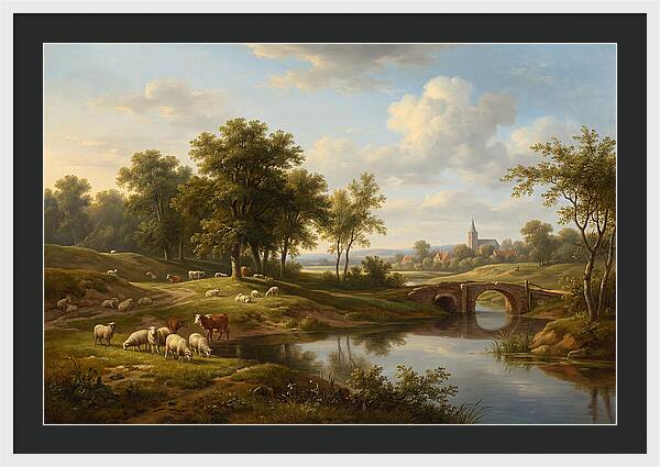 Pastoral Serenity In Nature