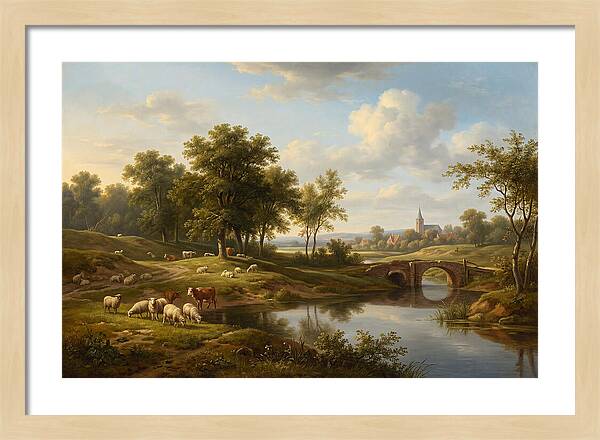 Pastoral Serenity In Nature