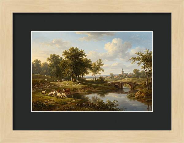 Pastoral Serenity In Nature