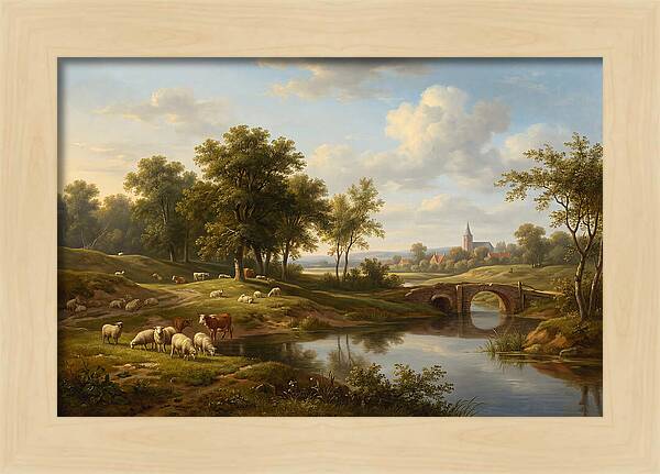 Pastoral Serenity In Nature