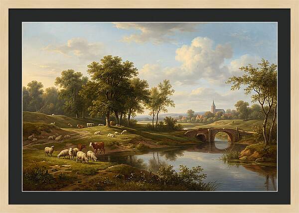 Pastoral Serenity In Nature