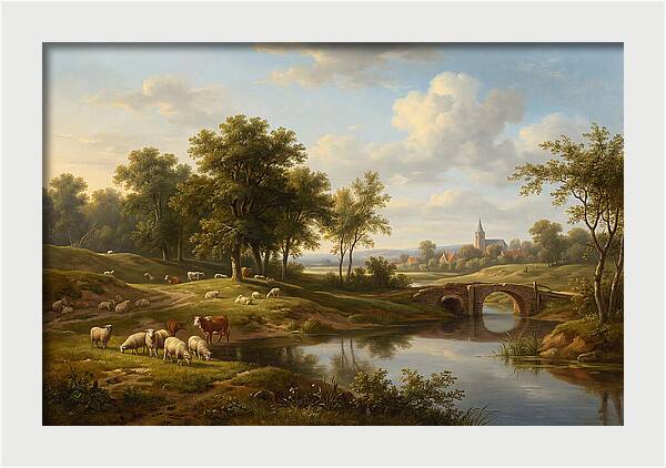 Pastoral Serenity In Nature