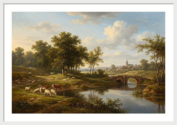 Pastoral Serenity In Nature