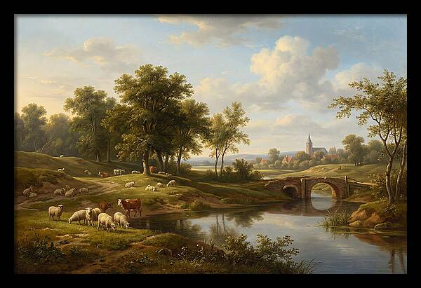 Pastoral Serenity In Nature