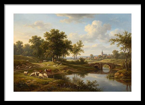 Pastoral Serenity In Nature
