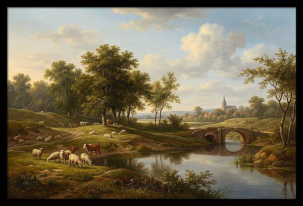 Pastoral Serenity In Nature
