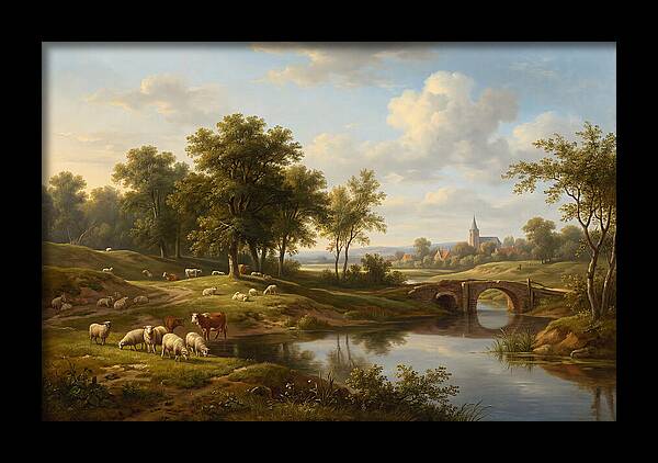 Pastoral Serenity In Nature