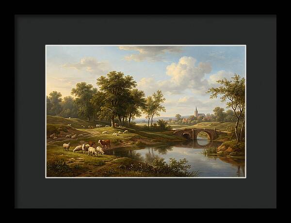 Pastoral Serenity In Nature