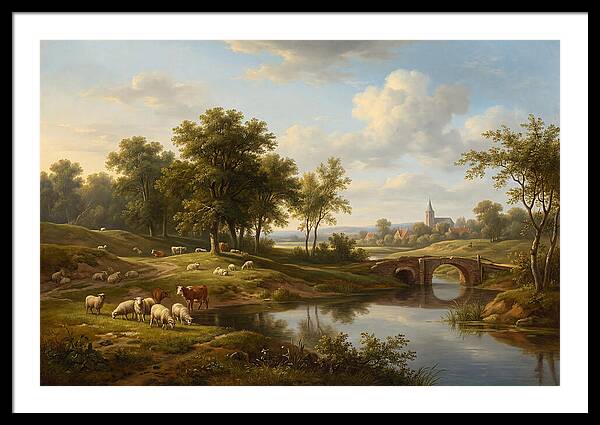 Pastoral Serenity In Nature