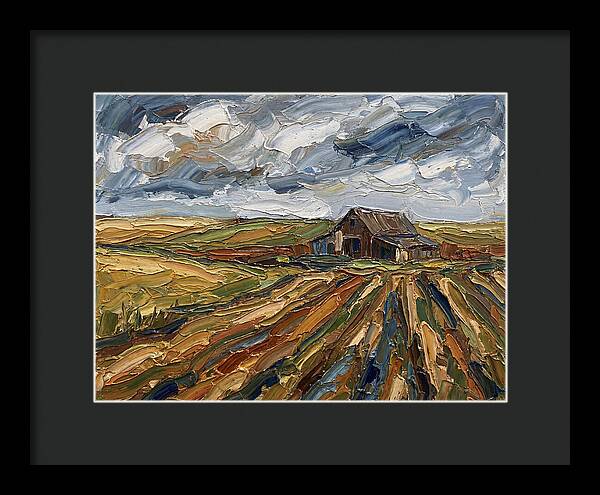 Pastoral Serenity In Palette Knife