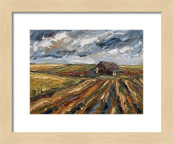 Pastoral Serenity In Palette Knife