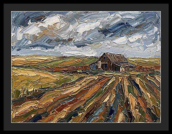 Pastoral Serenity In Palette Knife