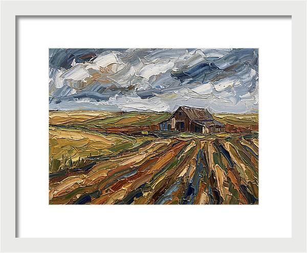 Pastoral Serenity In Palette Knife