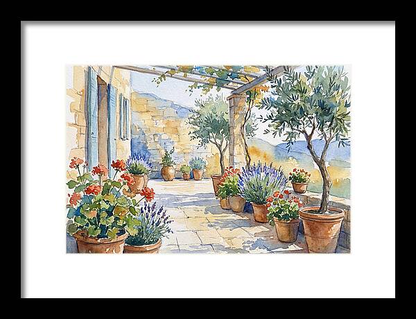Patio Garden Serenity