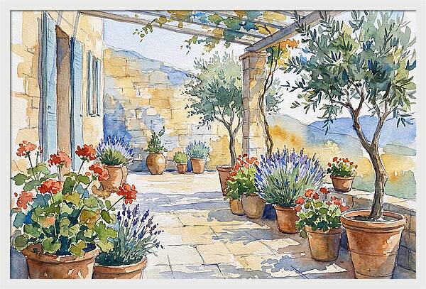 Patio Garden Serenity