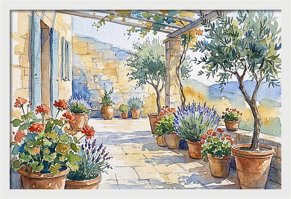 Patio Garden Serenity