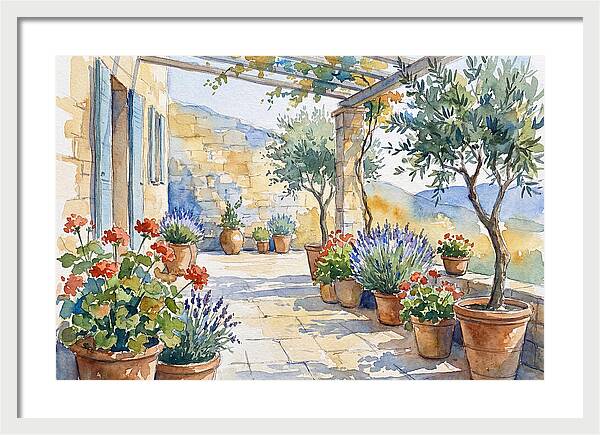 Patio Garden Serenity