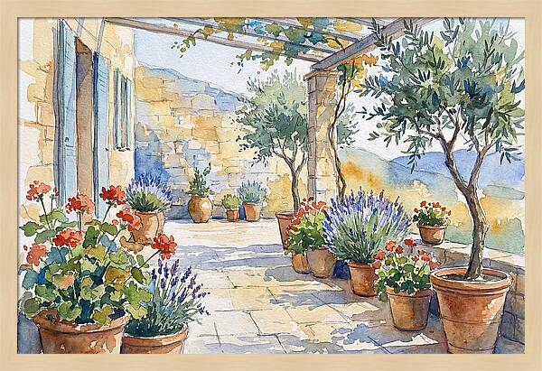 Patio Garden Serenity