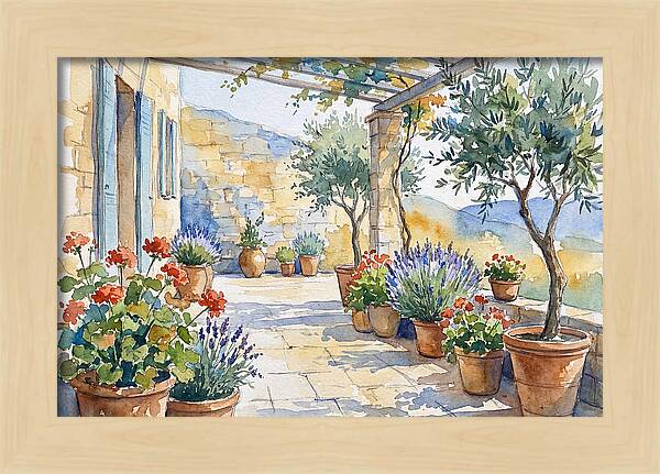 Patio Garden Serenity