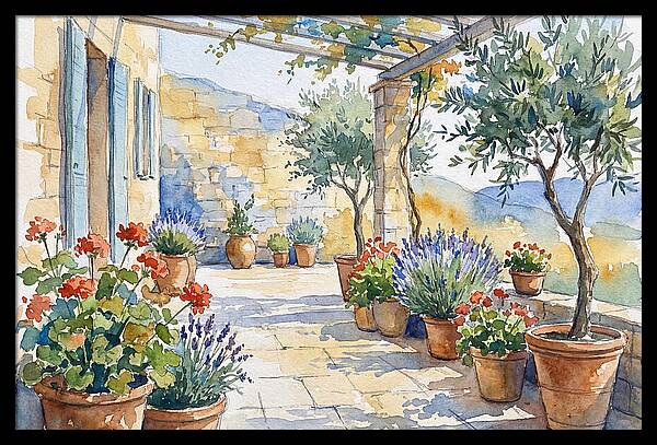 Patio Garden Serenity