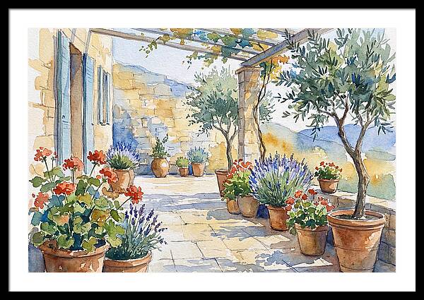 Patio Garden Serenity