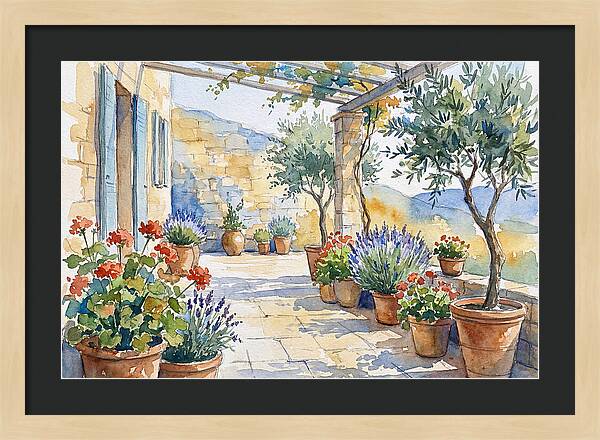 Patio Garden Serenity