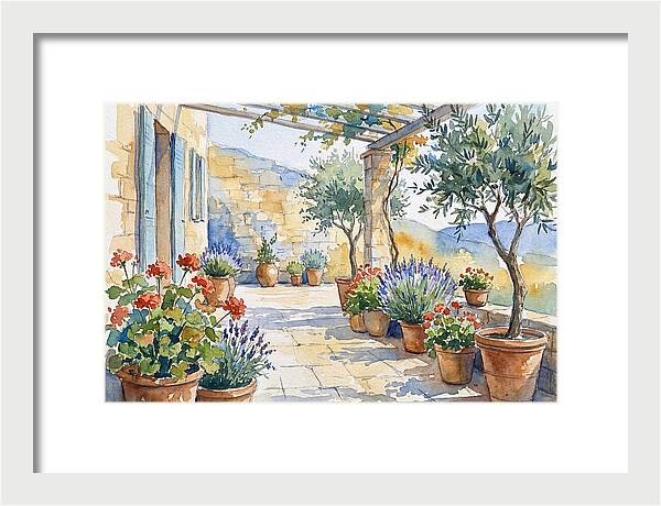 Patio Garden Serenity