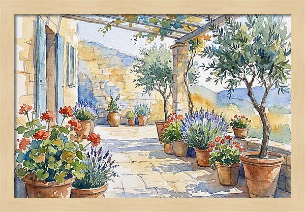 Patio Garden Serenity