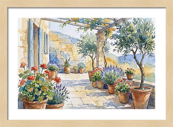 Patio Garden Serenity