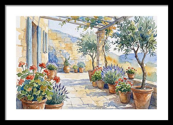 Patio Garden Serenity