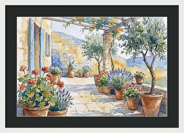 Patio Garden Serenity