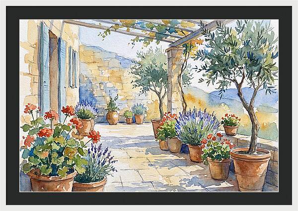 Patio Garden Serenity