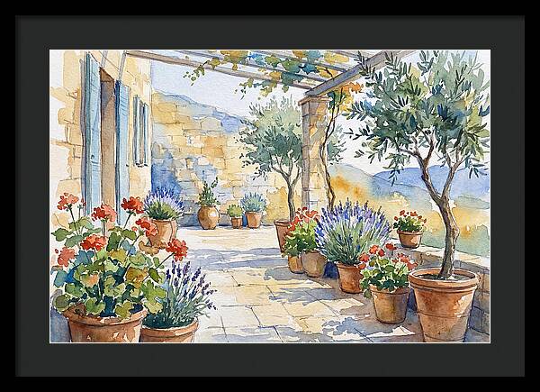 Patio Garden Serenity