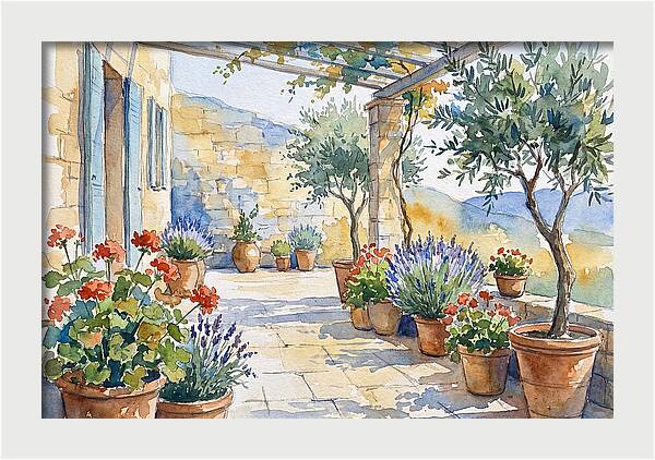 Patio Garden Serenity