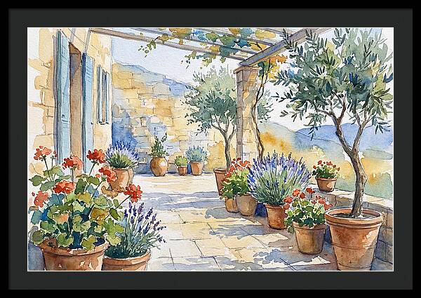 Patio Garden Serenity
