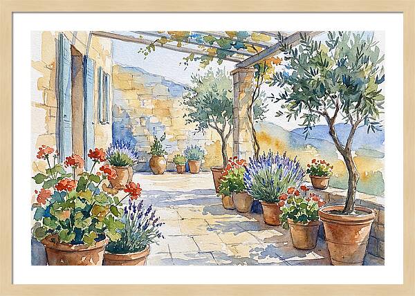 Patio Garden Serenity