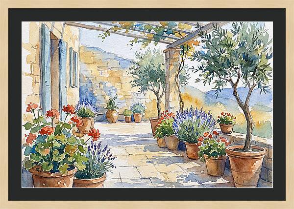 Patio Garden Serenity