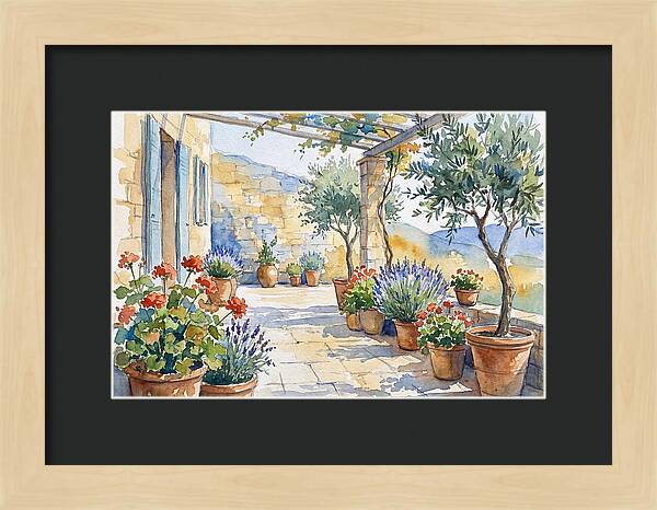 Patio Garden Serenity