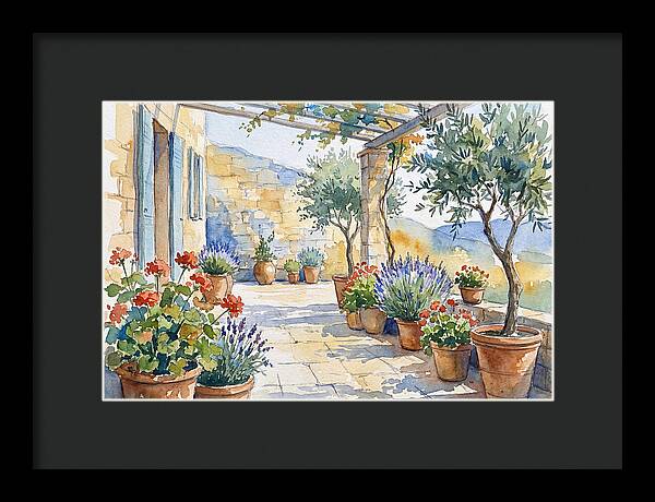 Patio Garden Serenity